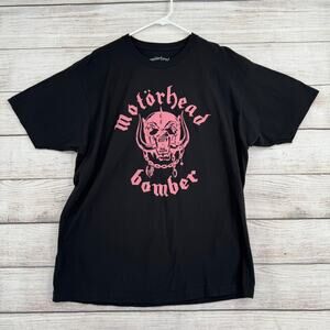 Motorhead Bomber Nothing Gonna Bring Us Down T-Shirt Mens XL Black